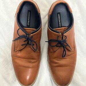Harrison Myles Men’s Tan Lace Up Sneakers Size Men's 12